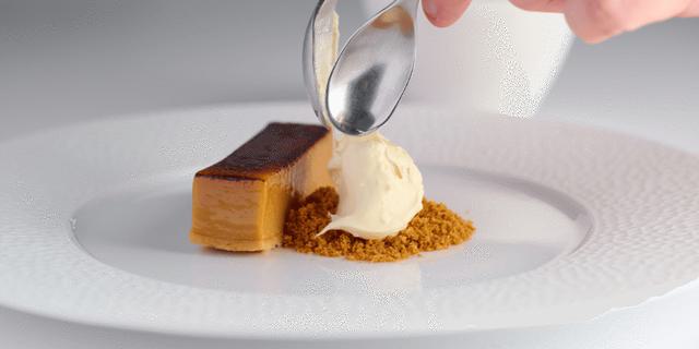 Salted Caramel Tart, Madeira, Clotted Cream