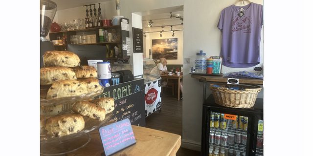 Cafe adventure cake etc