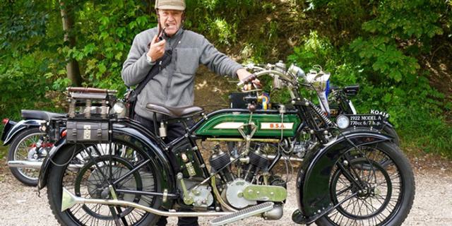 Crich Tramway Village Classic Motorcycle day 25