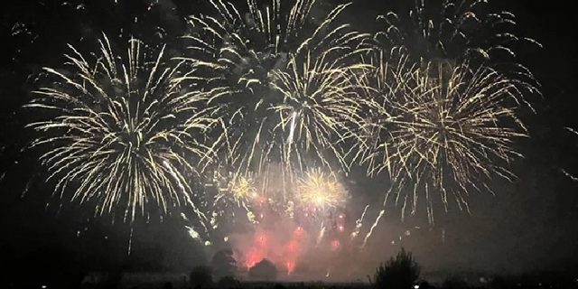 Derby RFC fireworks