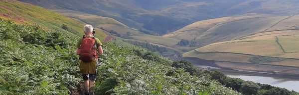 High Peak Walking Festival Kman view lake
