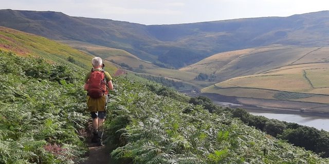 High Peak Walking Festival Kman view lake