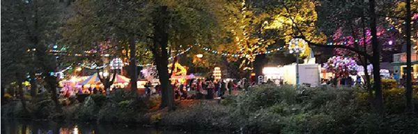 Matlock Bath Illuminations river view