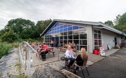 National Stone Centre Café Balcony