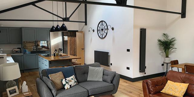 The Cow Shed Living Space