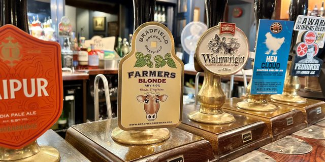 The old sun inn beer